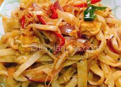 绝味蛋炒面（青椒鸡蛋炒面）