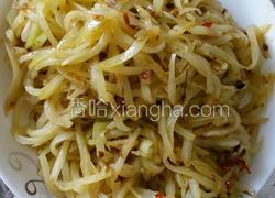 韭菜花炒洋瓜丝