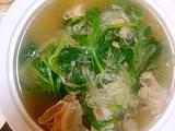 小白菜排骨汤