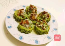 苦瓜酿肉的做法图解8