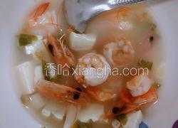 鲜虾豆腐羹