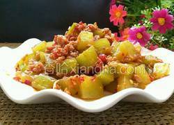 剁椒肉末炒笋丁