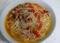 番茄牛肉面