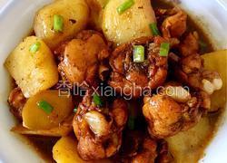 土豆焖鸡腿