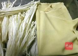 酱油肉金针卷的做法图解2