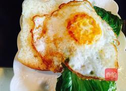 鸡蛋生菜汉堡的做法图解4