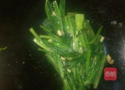 清炒油麦菜的做法图解4