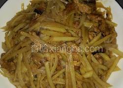 土豆丝炒肉