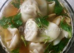胡萝卜青椒馅馄炖