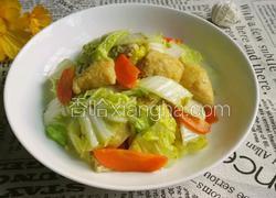 油豆腐炒白菜