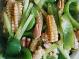 青椒芹菜鱿鱼