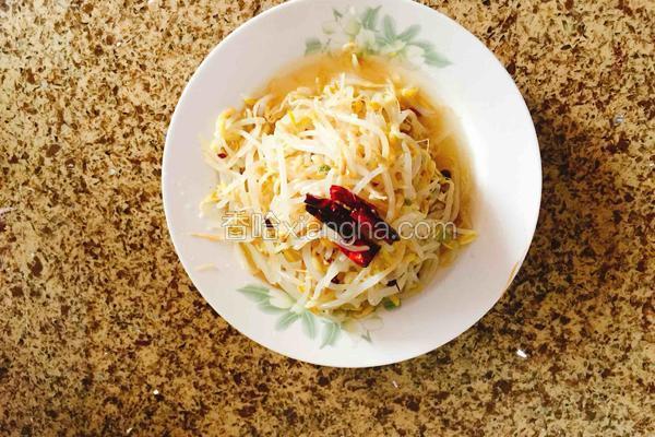 “兮子凉菜大全”之凉拌豆芽