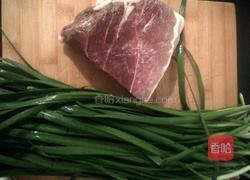 纯瘦肉韭菜水饺的做法图解3