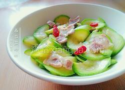 西葫芦炒肉
