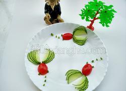 小金鱼嬉戏(盘饰）