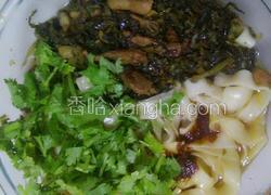 雪菜肉丝面