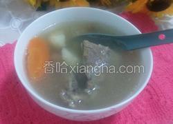 山药马蹄红萝卜大骨汤