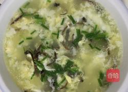 茶树菇鸡蛋汤的做法图解6
