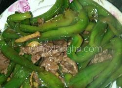 牛肉炒青椒