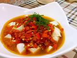 蒜蓉剁椒蒸豆腐
