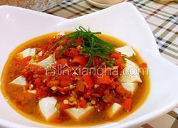 蒜蓉剁椒蒸豆腐