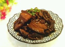 农家干萝卜烧肉