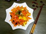 瘦肉蔓莓干炒胡萝卜