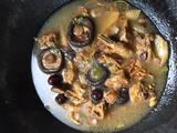 香菇炖鸡腿