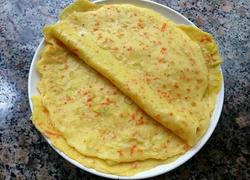 香菜胡萝卜煎饼