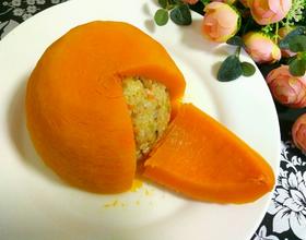 南瓜蒸糯米饭[图]