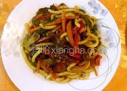 黑椒牛肉乌冬面