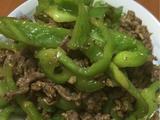 青椒烩牛肉
