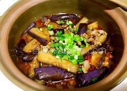 香辣肉末茄子煲
