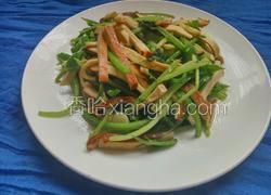 芹菜炒香干