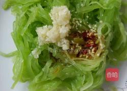 凉拌莴笋的做法图解4