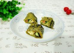 黑芝麻芹菜卷