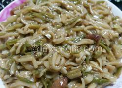  扁豆角闷面