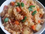 电饭锅焖饭简易版