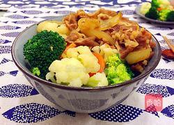 蔬菜小牛饭的做法图解15