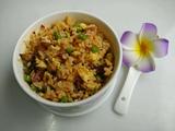 腊味彩疏炒饭