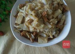 白菜炖豆腐的做法图解8