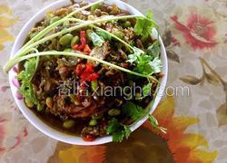 雪菜笋丝毛豆米烧杂鱼