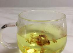 自制桂花干桂花茶
