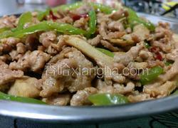 豆干青椒炒肉丝