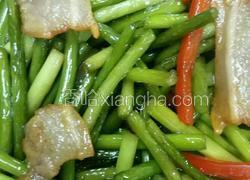 蒜苗炒腊肉