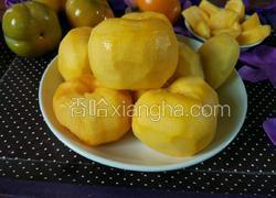 脆甜柿子果的做法