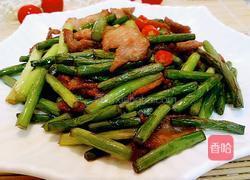 蒜苗炒五花肉的做法图解9