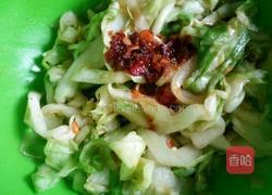 凉拌圆菜丝的做法图解3