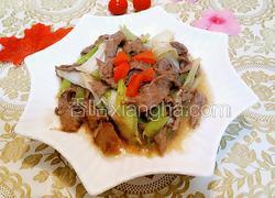 大葱炒牛肉