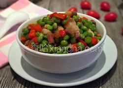 腊肉烧豌豆